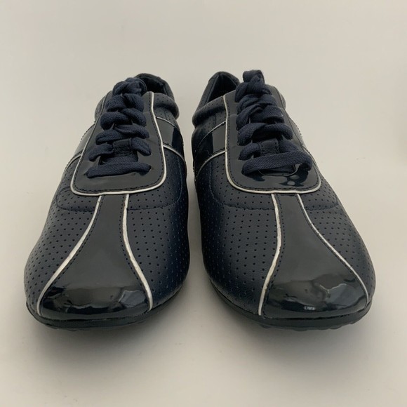 Cole Haan Grand OS Sneakers 10B Blue Bria Leather Perforated … - Picture 5 of 13